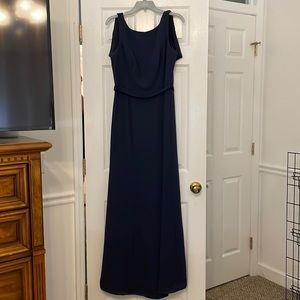 Vera Wang elegant dress. Worn once for wedding. Size 10.